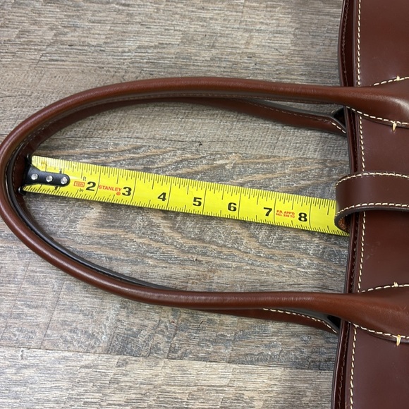 Dooney & Bourke Leather Logo Lock Shoulder Bag - Picture 13 of 16